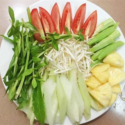 Nguyên liệu nấu canh chua