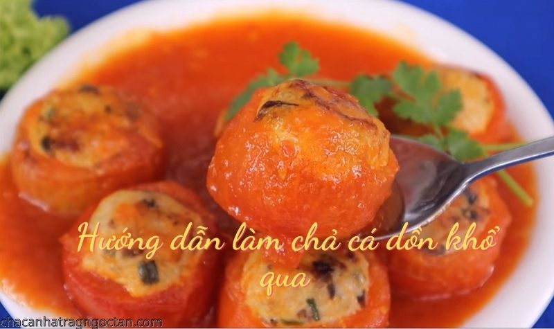 Chả cá dồn cà chua