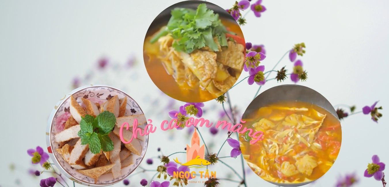chả cá om măng