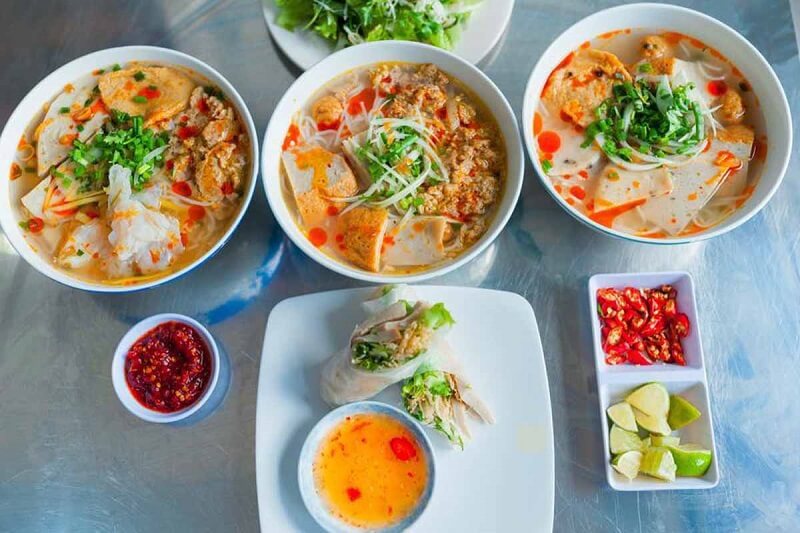 bún chả cá quy nhơn ở sài gòn