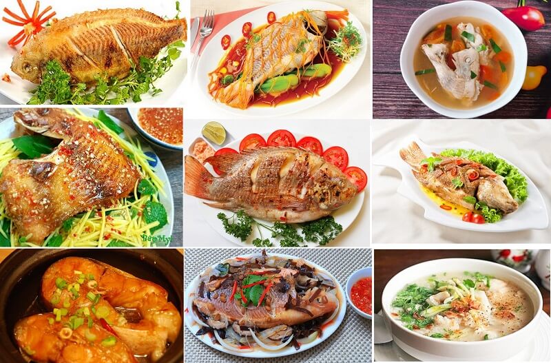 Top 10 các món ngon từ cá diêu hồng bạn nhé!